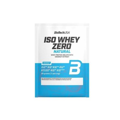 Протеїн BioTechUSA IsoWhey Zero Natural Lactose Free 25 g