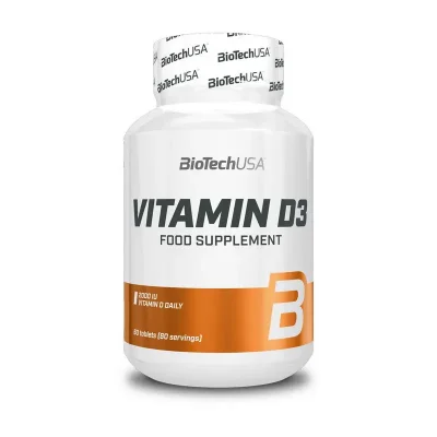 BioTech USA Vitamin D3 60 таб