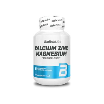 BiotechUSA Calcium Zinc Magnesium 100 tabs