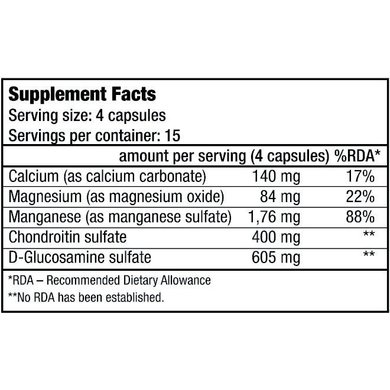 BiotechUSA Chondroitin & Glucosamine 60 caps