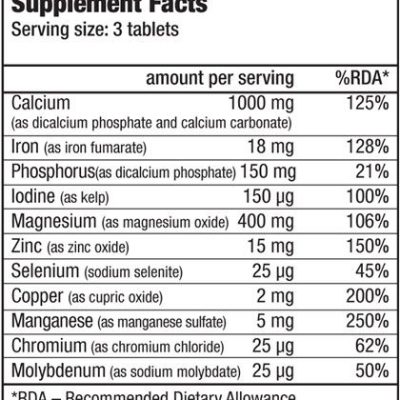 BiotechUSA Multimineral Complex 100 tabs