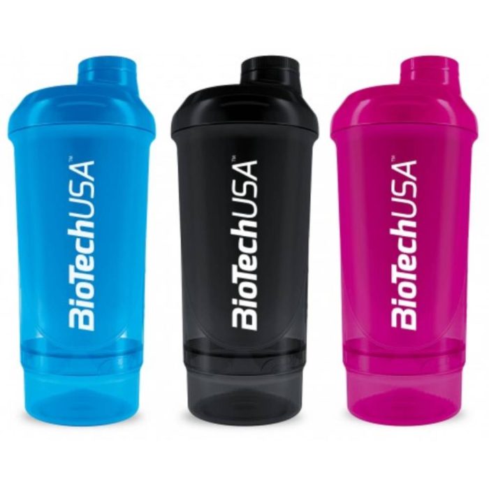 BiotechUSA Wave+ Compact shaker 500ml (+150ml)