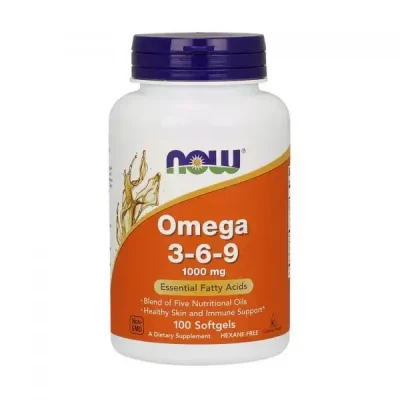 NOW OMEGA 3-6-9 1000MG 100 soft gel