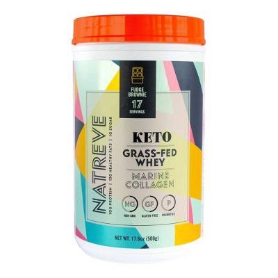 Natreve Keto протеїн With Collagen and MCTs 527g