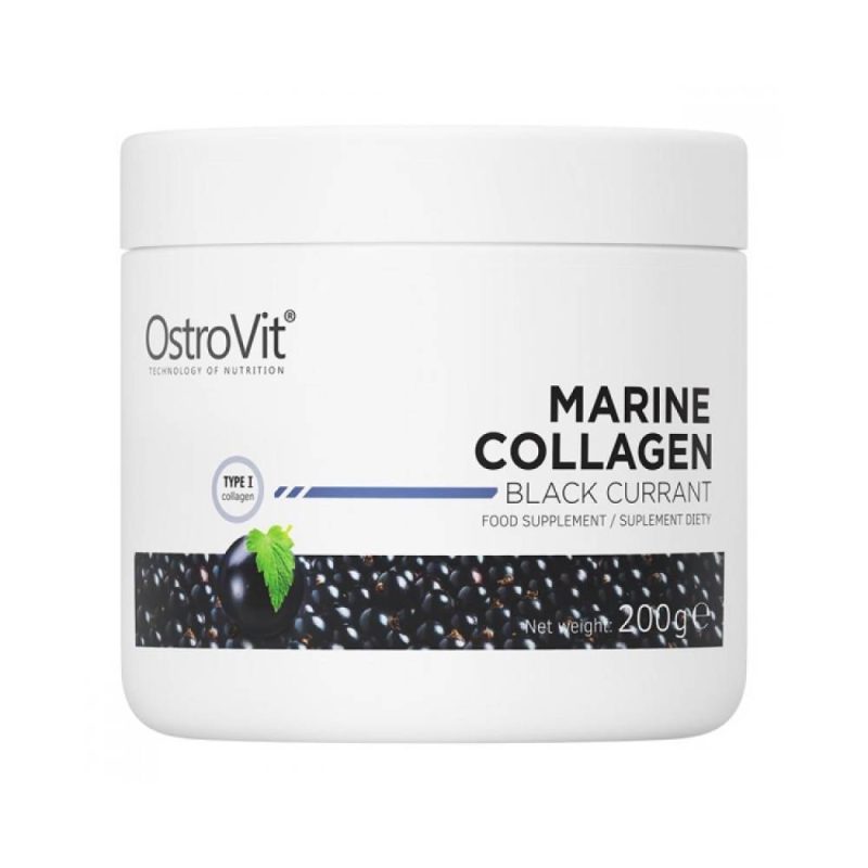 OstroVit Collagen + Vitamin C black currant 200 g