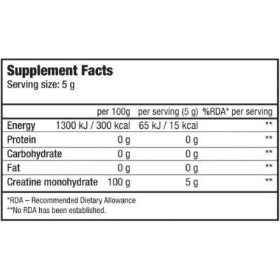 BiotechUSA 100% Creatine Monohydrate 300g