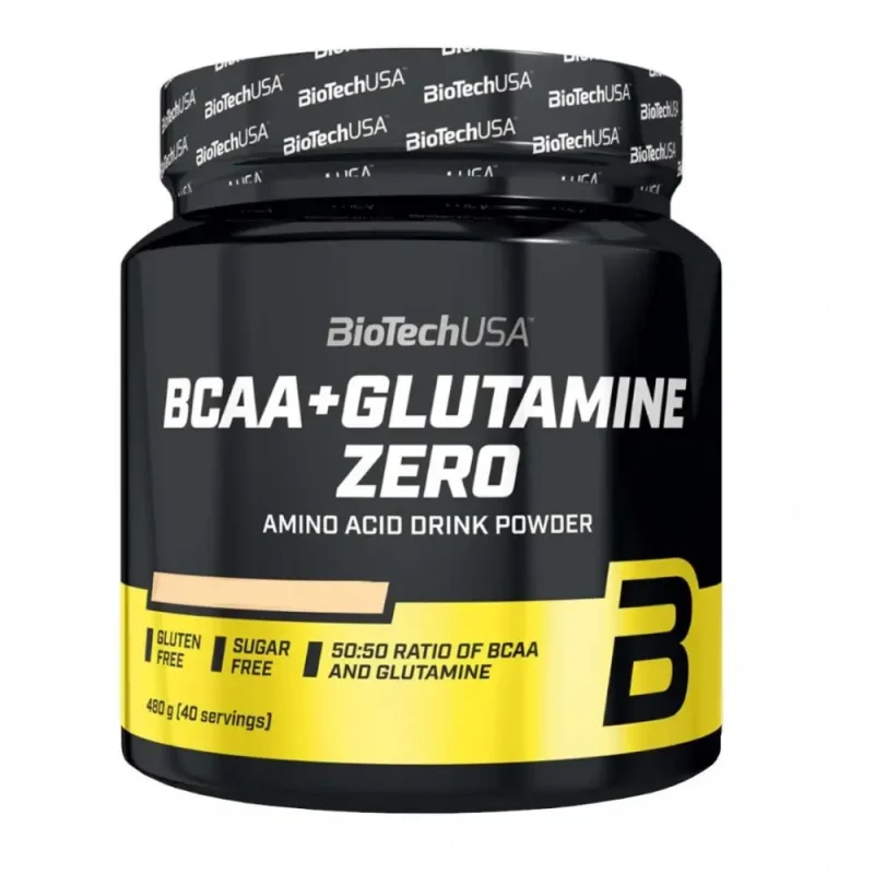 Амінокислоти BiotechUSA BCAA+Glutamine Zero 480 g