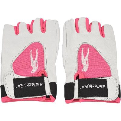 iotechUSA Lady 1 ,gloves,leather,(P) White-pink