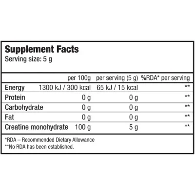 Scitec Nutrition 100% Creatine Monohydrate 300g