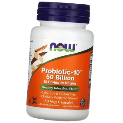 Пробіотик NOW Probiotic-10 25 Billion - 50 веган капс