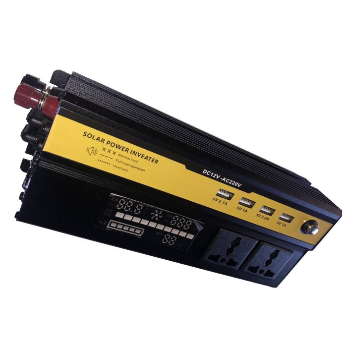Інвертор Peak 6000 вт 12-220в modified sine (500 ВАТ)
