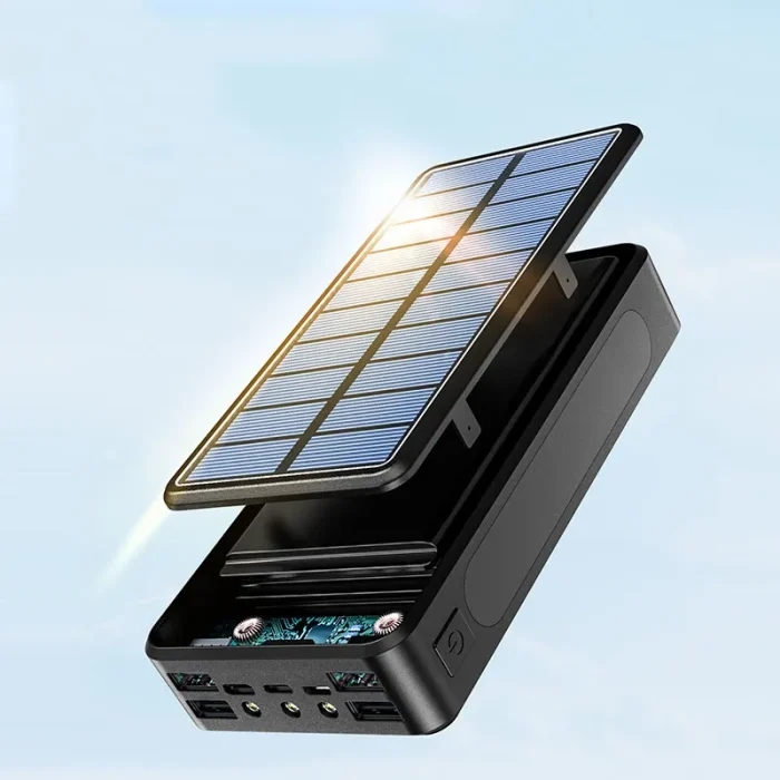 Акумулятор на сонячній батареї Solar Charger Power Bank 30000 mAh.