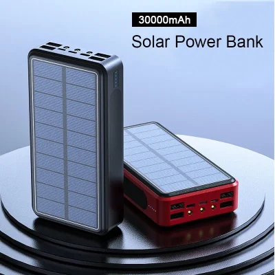 Акумулятор на сонячній батареї Solar Charger Power Bank 30000 mAh.