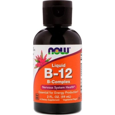 Вітаміни Now Foods B-12 Liquid 59 мл рідкий